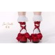Iris Corolla Customize A Strap Up Chunky Platform Shoes(Reservation/4 Colours/Full Payment Without Shipping)